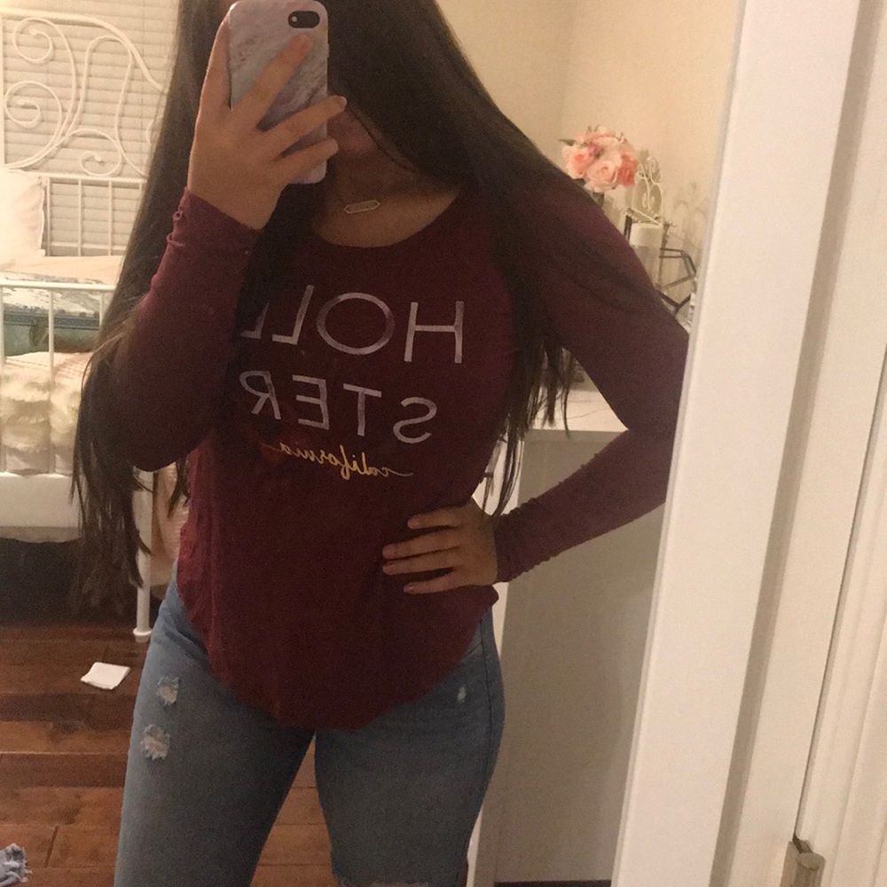 Hollister long-sleeve shirt